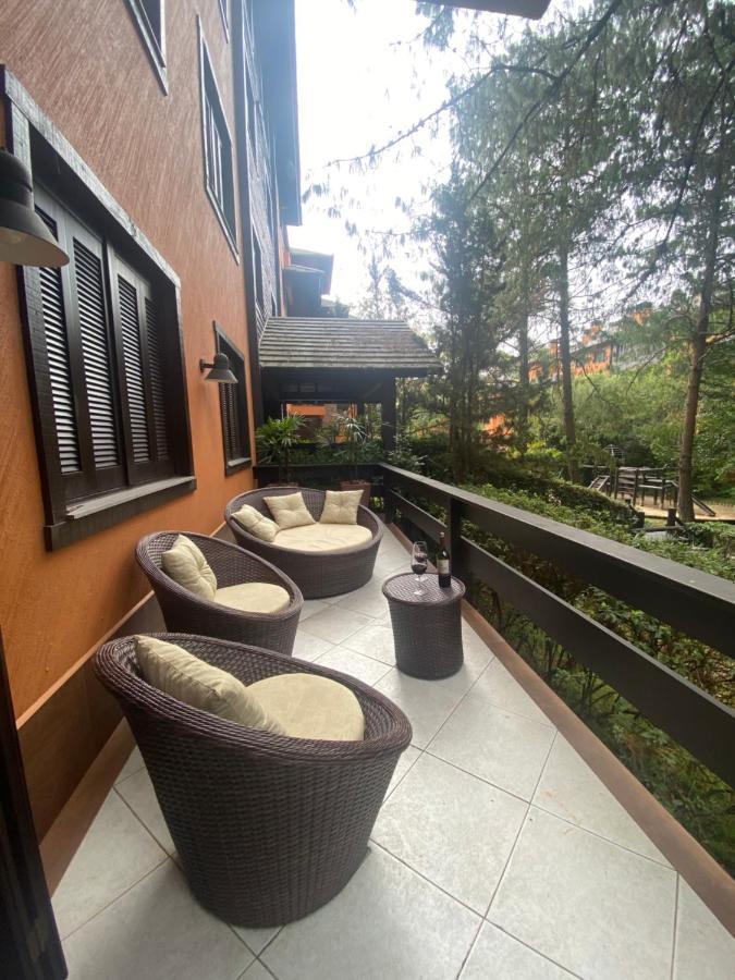 Apartamento maravilhoso no Condomínio KnorrVille em Gramado! Exterior foto